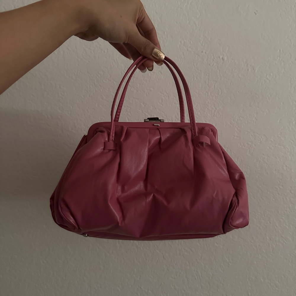Elegant Pink Women's Handbag